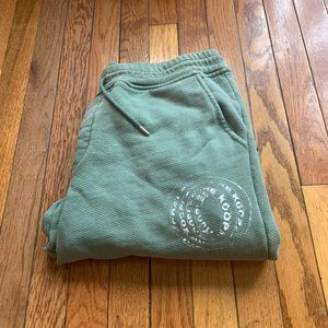The Kooples faded green joggers